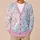 Pastel Floral Botanical Motifs for Soft Everyday Layering and Spring Weekend Style All-over Print Knitted Cardigan - 6