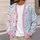 Pastel Floral Botanical Motifs for Soft Everyday Layering and Spring Weekend Style All-over Print Knitted Cardigan - 5
