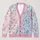 Pastel Floral Botanical Motifs for Soft Everyday Layering and Spring Weekend Style All-over Print Knitted Cardigan - 1