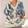 Snowy Cabin Christmas Scene With Pine Trees For Holiday Layering And Festive Gatherings All-over Print Knitted Cardigan - 4