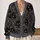 Black Cat Witch Hat Motifs For Cozy Autumn Layering And Halloween Gatherings, Women All-over Print Knitted Cardigan - 2