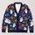 Ghost Pumpkin Halloween Style for Women, Cute Autumn Party and Everyday Layering Look All-over Print Knitted Cardigan - 1