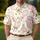 Tennis Racket Bows and Green Balls for Country Club Summer Matches and Resort Style Men's Polo Shirt - 4
