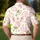 Tennis Racket Bows and Green Balls for Country Club Summer Matches and Resort Style Men's Polo Shirt - 5