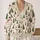 Snowman Evergreen Winter Scene for Cozy Holiday Layering, Women’s Autumn Wardrobe All-over Print Knitted Cardigan - 2