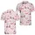 Pink Bow Golf Cart Motifs for Summer Country Club Style and Women’s Golf Outings Men's Polo Shirt - 2