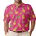 Tropical Pineapple Palm Motif for Summer Vacation and Beach Resort Style for Women Men's Polo Shirt - 1