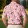 Pink Golf Stick Figure Camo For Women’s Summer Tournament And Country Club Style Men's Polo Shirt - 5