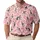 Pink Golf Stick Figure Camo For Women’s Summer Tournament And Country Club Style Men's Polo Shirt - 1