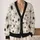 Black Spider Webs And Spiders For Halloween Layering, Women Who Love Gothic Style All-over Print Knitted Cardigan - 2