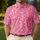 Pink Ribbon Golf Stick Figures for Cancer Awareness Events and Survivor Support Gifts Men's Polo Shirt - 4