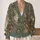 Woodland Fox Rabbit and Mushroom Nature Scene for Relaxed Everyday Layering Women All-over Print Knitted Cardigan - 2
