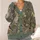 Woodland Fox Rabbit and Mushroom Nature Scene for Relaxed Everyday Layering Women All-over Print Knitted Cardigan - 4
