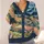 Colorful Rolling Meadow Flowers for Everyday Layering and Weekend Nature Walks All-over Print Knitted Cardigan - 4