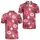 Funny Donut Middle Finger Pink Valentines Golf Gift For Adult Food Lovers And Friends Men's Polo Shirt - 2