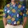 Hawaiian Pineapple Hand Gestures for Tropical Summer Golf Style and Food Lover Gifts Men's Polo Shirt - 4