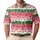 Watermelon Seed Stripes for Summer Golf Days, Weekend Leisure, and Birthday Dad Gifts Men's Polo Shirt - 1