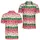 Watermelon Seed Stripes for Summer Golf Days, Weekend Leisure, and Birthday Dad Gifts Men's Polo Shirt - 2