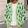 Evergreen Tree Holiday Style For Winter Gatherings And Cozy Everyday Layering Gift All-over Print Knitted Cardigan - 5