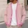 Soft Pink Botanical Shoulder Blossoms For Cozy Autumn Layering And Weekend Outings All-over Print Knitted Cardigan - 5