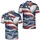 American Flag Golf Scene for Fourth of July Fairways and Patriotic Weekend Players Men's Polo Shirt - 2