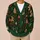 Gingerbread Friends And Evergreen Ornaments For Cozy Holiday Outings And Winter Layering All-over Print Knitted Cardigan - 6