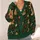Gingerbread Friends And Evergreen Ornaments For Cozy Holiday Outings And Winter Layering All-over Print Knitted Cardigan - 4