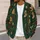 Gingerbread Friends And Evergreen Ornaments For Cozy Holiday Outings And Winter Layering All-over Print Knitted Cardigan - 5