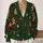 Gingerbread Friends And Evergreen Ornaments For Cozy Holiday Outings And Winter Layering All-over Print Knitted Cardigan - 2