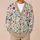 Watercolor Meadow Flowers and Wild Leaves for Relaxed Spring Layering Everyday Style All-over Print Knitted Cardigan - 6