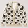 Black Cat Paw Heart Motifs for Cozy Everyday Layering and Casual Pet Lover Style All-over Print Knitted Cardigan - 1