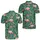 Tropical Flamingo and Palm Leaf Retreat for Resort Holidays, Golf Days, and Vacations Men's Polo Shirt - 2
