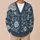 Cream Botanical Blooms For Relaxed Weekend Layering And Everyday Garden-Inspired Style All-over Print Knitted Cardigan - 6