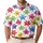 Colorful Friendly Monster Parade for Playful Weekend Golf Style and Everyday Fun Men's Polo Shirt - 1