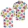 Colorful Friendly Monster Parade for Playful Weekend Golf Style and Everyday Fun Men's Polo Shirt - 2