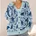 Blue Cryptid Dinosaur Woodland Motifs For Autumn Winter Gift Style For Men And Couples All-over Print Knitted Cardigan - 4
