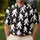 Bigfoot Sasquatch Silhouettes for Golf Outings and Outdoorsy Weekend Adventure Style Men's Polo Shirt - 4