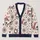 Pink Bow Skull Bones and Spiderwebs for Casual Everyday Layering and Commuting Women All-over Print Knitted Cardigan - 1