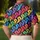Rainbow Empowerment Fists for Pride Celebrations, Festivals, and Community Events Men's Polo Shirt - 5