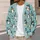 Playful Penguin Winter Scene for Cozy Everyday Layering and Casual Fall Outings for Women All-over Print Knitted Cardigan - 5