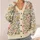 Butterflies and Wildflowers for Cottagecore Autumn Layering, Garden Strolls, Women All-over Print Knitted Cardigan - 4