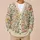 Butterflies and Wildflowers for Cottagecore Autumn Layering, Garden Strolls, Women All-over Print Knitted Cardigan - 6