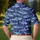Colorful Shark Ocean Theme for Beach Vacations and Golf Days, Men and Women Travelers Men's Polo Shirt - 5