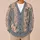 Pastel Floral and Christmas Tree Motif for Cozy Holiday Layering and Everyday Style All-over Print Knitted Cardigan - 6