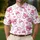 Pink Baby Pacifiers and Bottles for Baby Reveal Celebration Gifts for Expecting Parents Men's Polo Shirt - 4