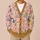 Colorful Hand-Drawn Cat Companions for Cozy Autumn Layering, Women and Cat Lovers All-over Print Knitted Cardigan - 6