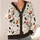 Cute Ghosts and Pumpkins for Cozy Halloween Layering, Spooky Autumn Style for Women All-over Print Knitted Cardigan - 4