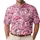 Pink Western Cowgirl Rodeo Icons for Golf Days, Country Outings, and Ranch Life Fans Men's Polo Shirt - 1