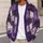 Purple Cat Faces For Cozy Everyday Layering And Playful Weekend Style For Cat Lovers All-over Print Knitted Cardigan - 5