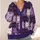 Purple Cat Faces For Cozy Everyday Layering And Playful Weekend Style For Cat Lovers All-over Print Knitted Cardigan - 4